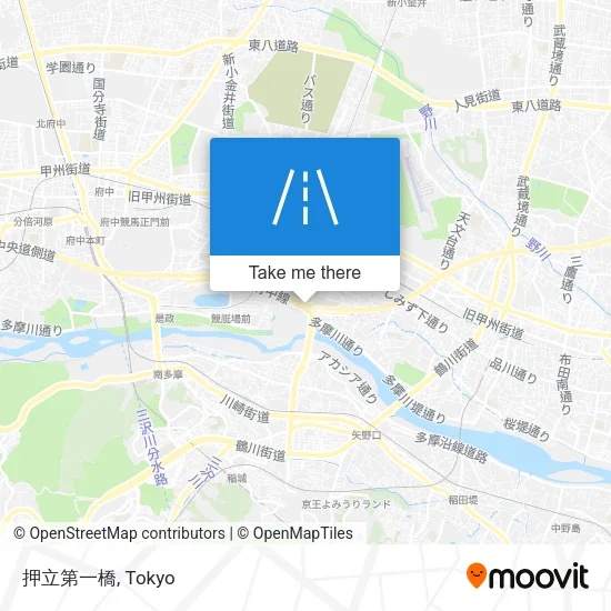 押立第一橋 map