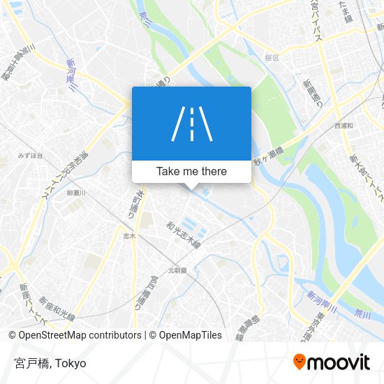 宮戸橋 map