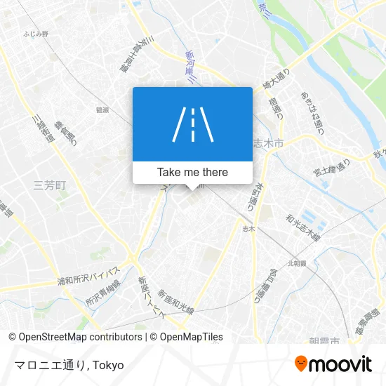 マロニエ通り map