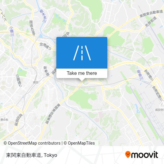 東関東自動車道 map