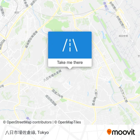 八日市場佐倉線 map