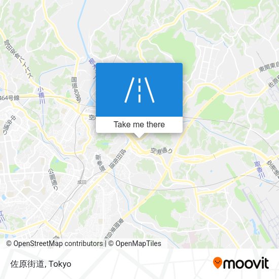 佐原街道 map
