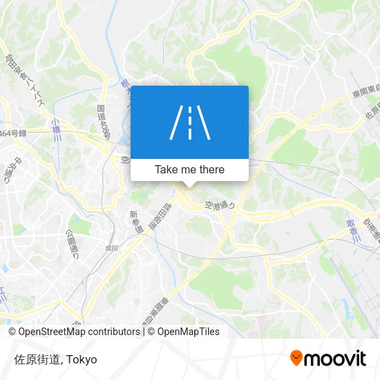 佐原街道 map