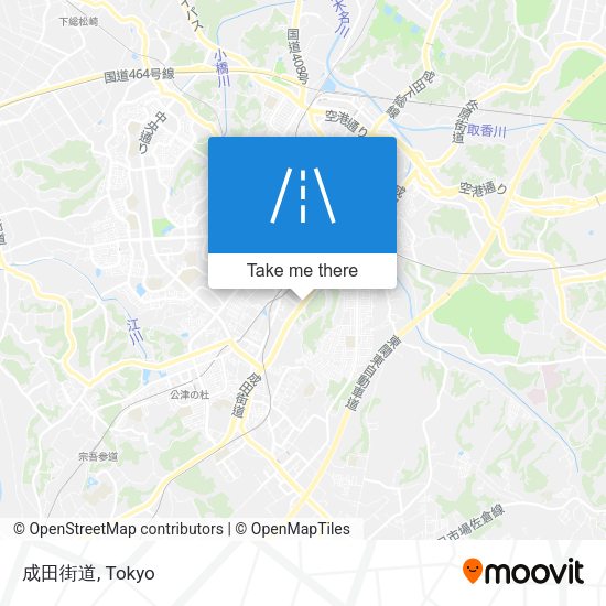 成田街道 map