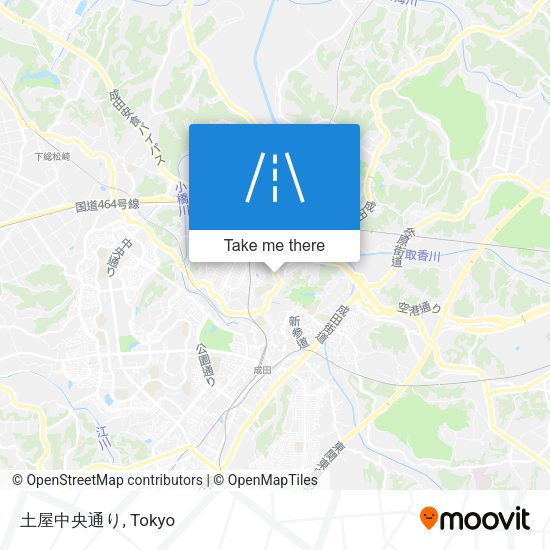 土屋中央通り map