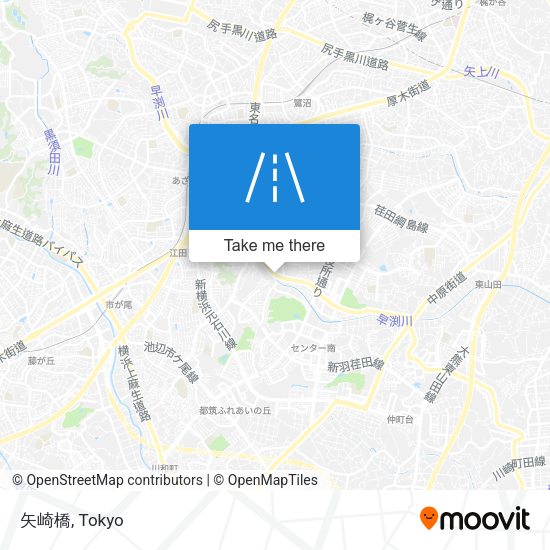 矢崎橋 map