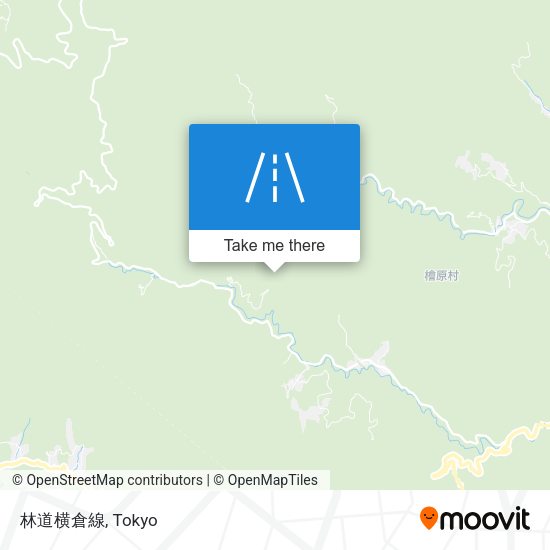 林道横倉線 map