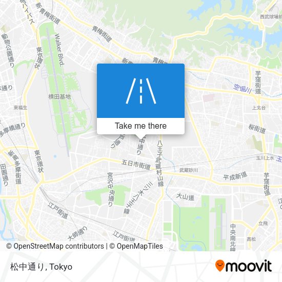 松中通り map
