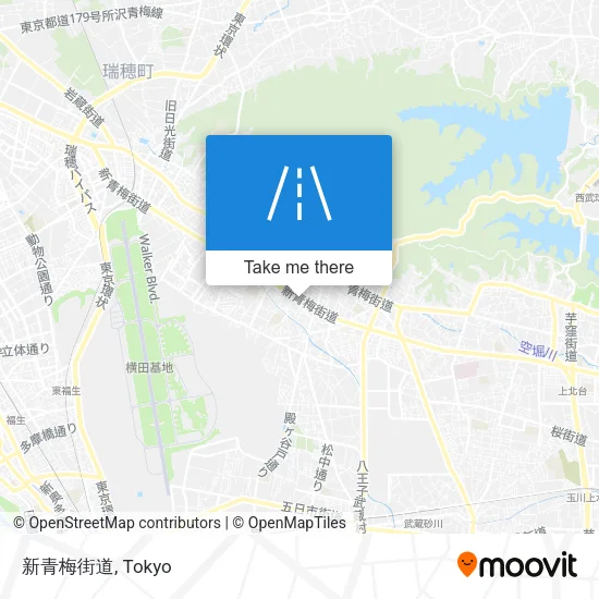 新青梅街道 map