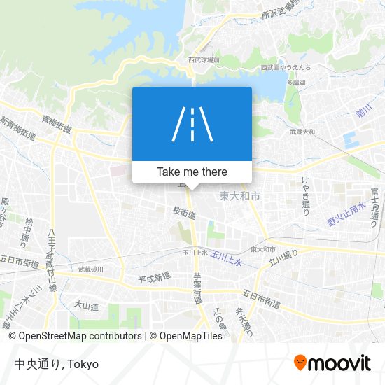 中央通り map