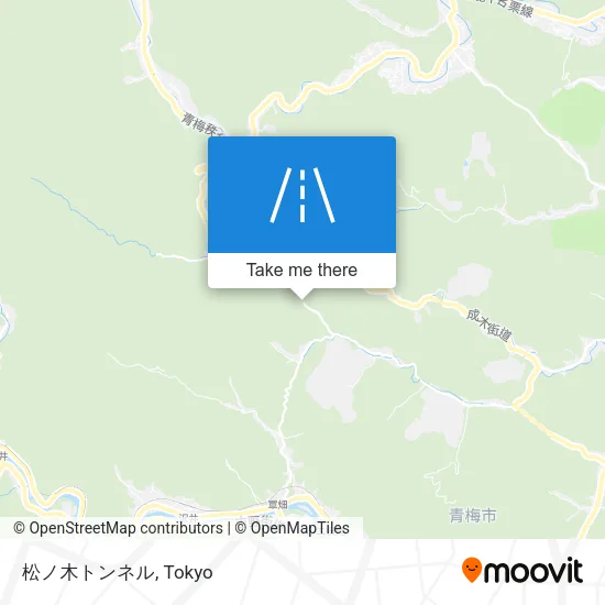 松ノ木トンネル map