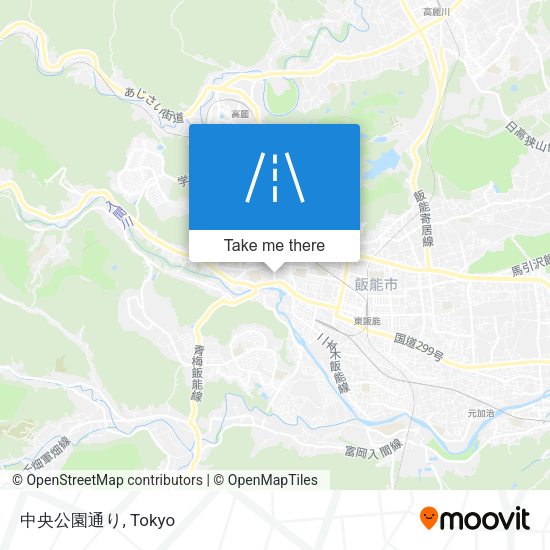 中央公園通り map