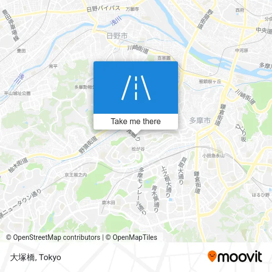 大塚橋 map