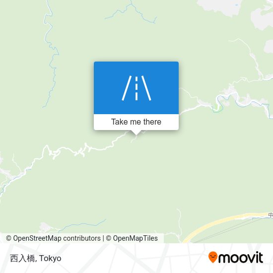 西入橋 map