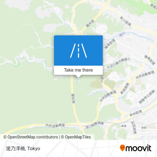 瀧乃澤橋 map