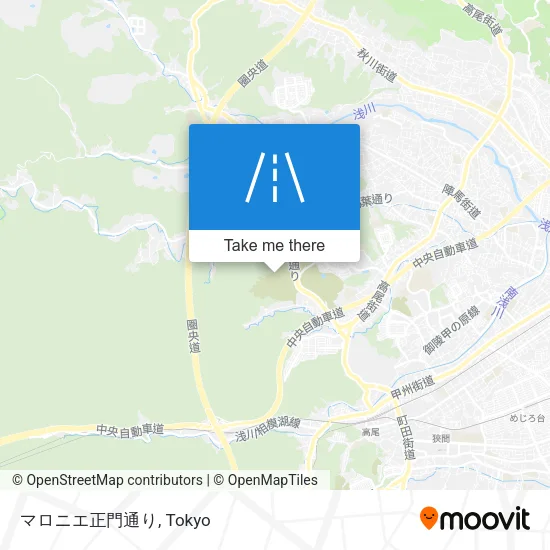 マロニエ正門通り map