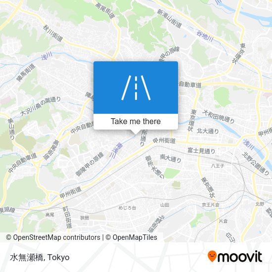 水無瀬橋 map