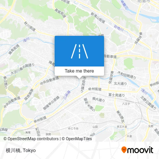 横川橋 map