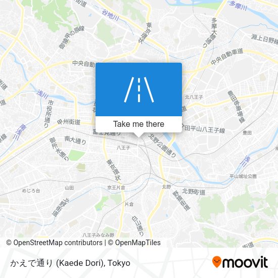 かえで通り (Kaede Dori) map