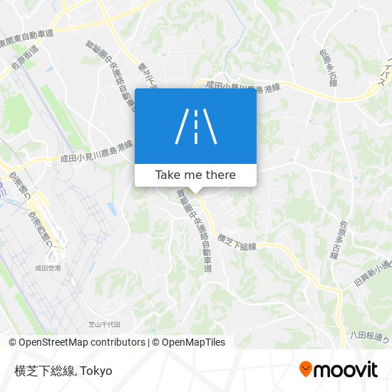 横芝下総線 map