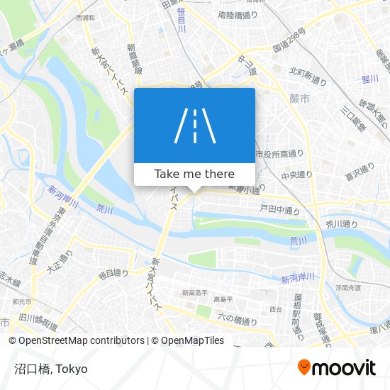沼口橋 map