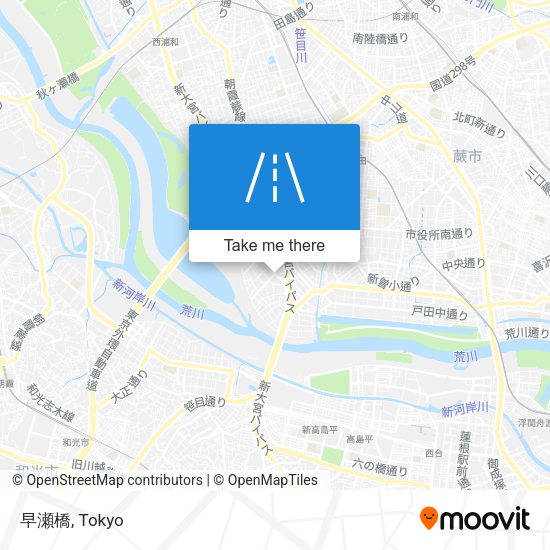 早瀬橋 map