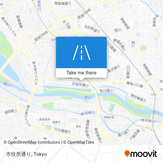 市役所通り map