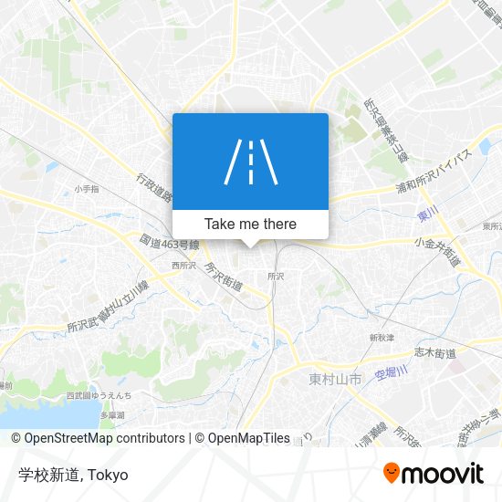 学校新道 map
