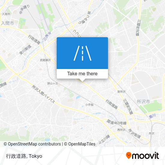 行政道路 map