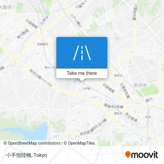 小手指陸橋 map
