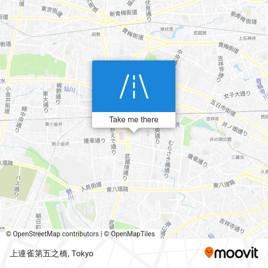 上連雀第五之橋 map