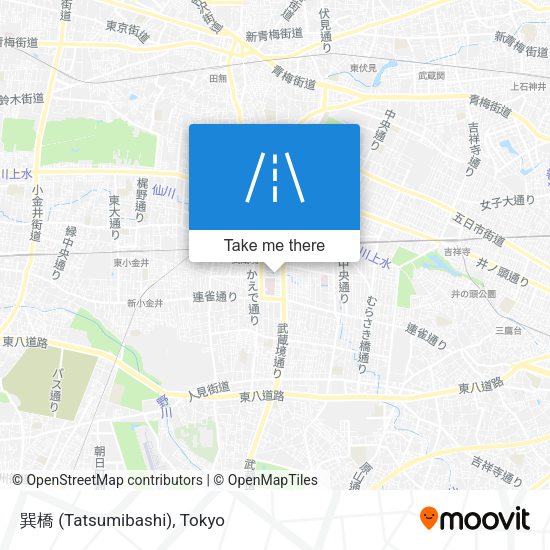 巽橋 (Tatsumibashi) map