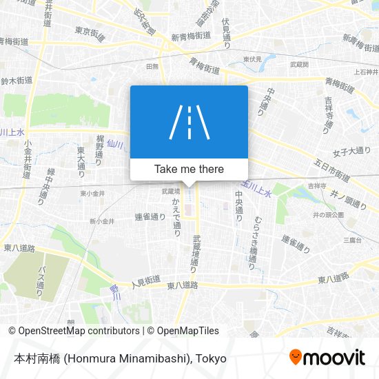 本村南橋 (Honmura Minamibashi) map