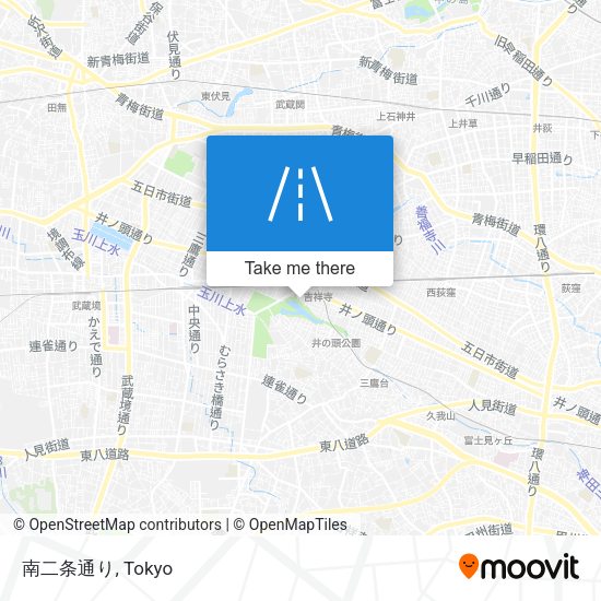 南二条通り map