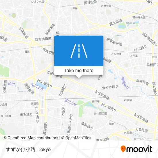 すずかけ小路 map