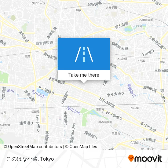 このはな小路 map
