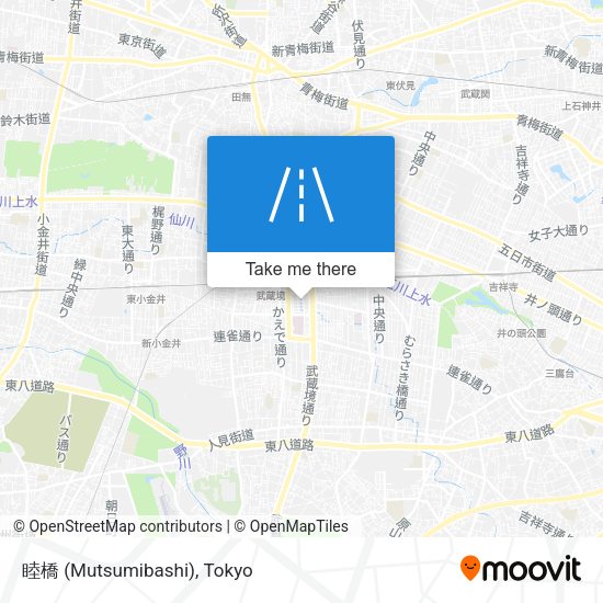 睦橋 (Mutsumibashi) map