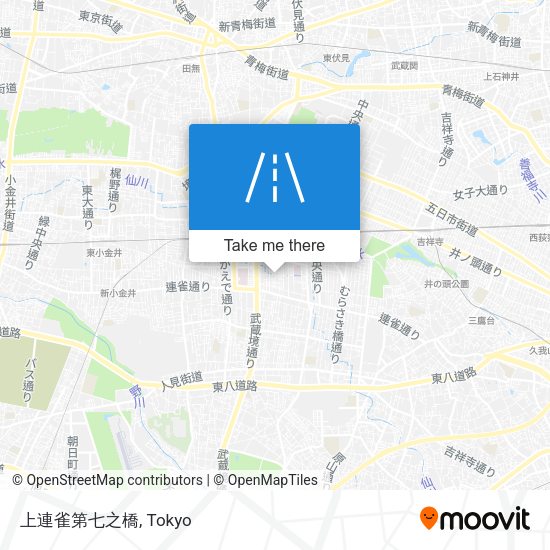 上連雀第七之橋 map