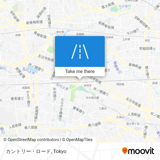 カントリー・ロード map