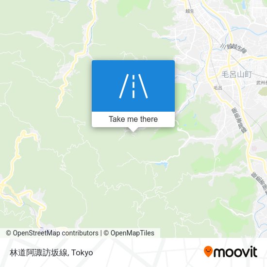 林道阿諏訪坂線 map