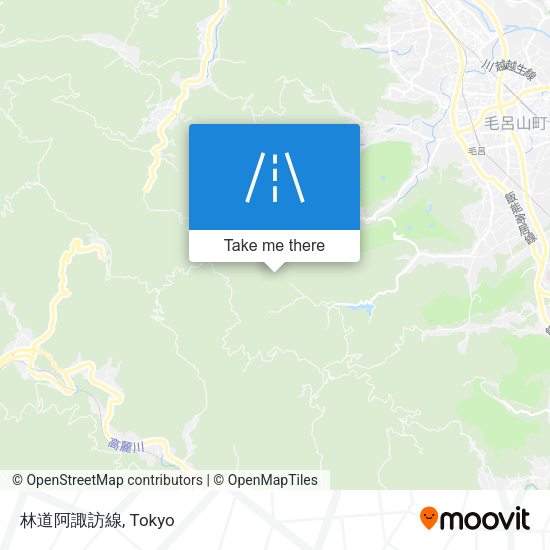 林道阿諏訪線 map