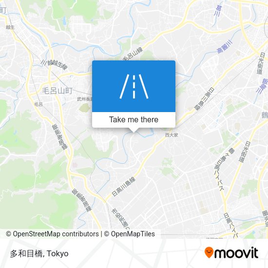 多和目橋 map