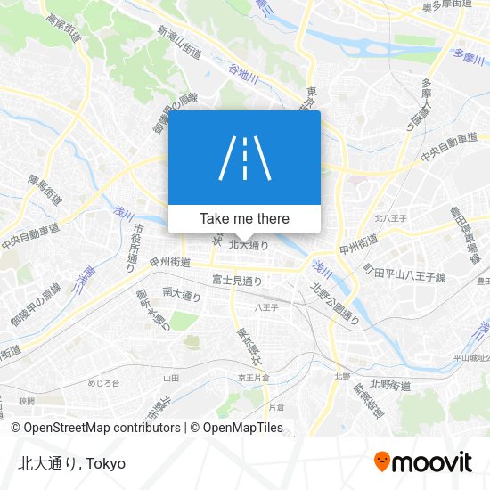 北大通り map