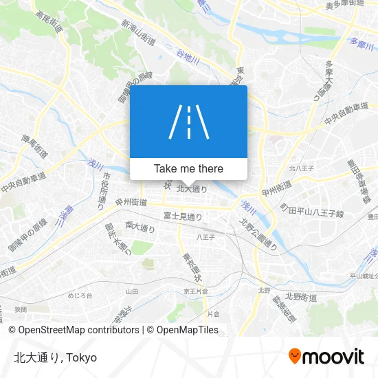 北大通り map