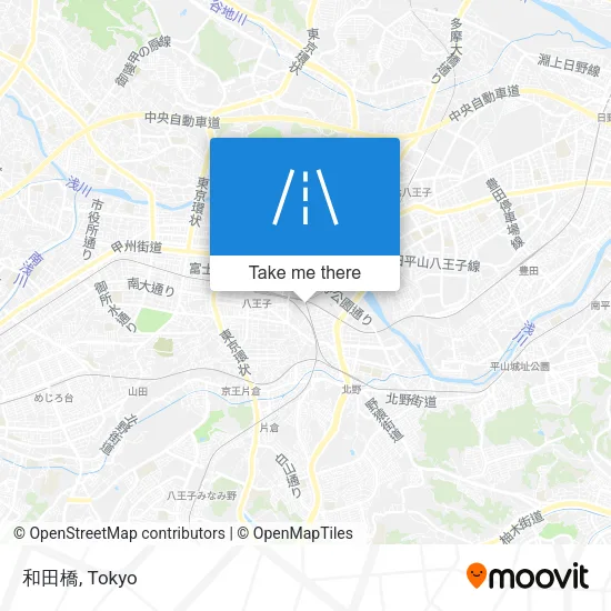 和田橋 map