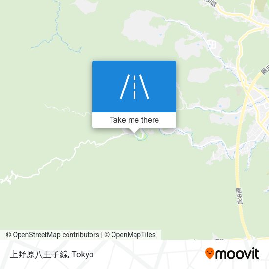 上野原八王子線 map