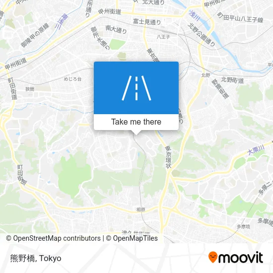 熊野橋 map