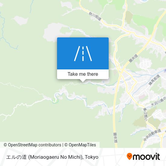 エルの道 (Moriaogaeru No Michi) map