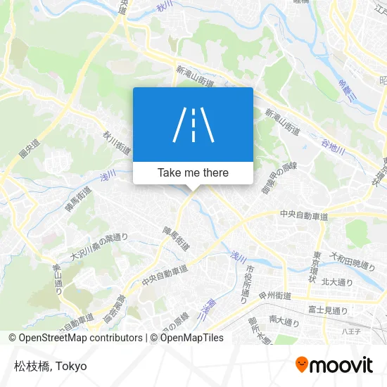 松枝橋 map