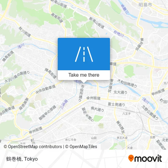 鶴巻橋 map